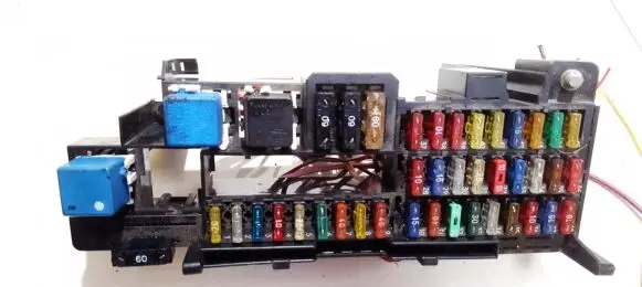 Mercedes-Benz A W168 Fuse box set A1685450240