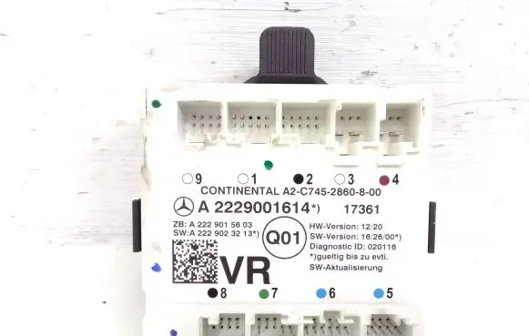 Mercedes-Benz GLC C253 Door control unit/module A2229001614 A2229015603 A2229023213