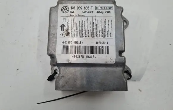 Volkswagen Golf Plus Airbag control unit/module 1K0909605T