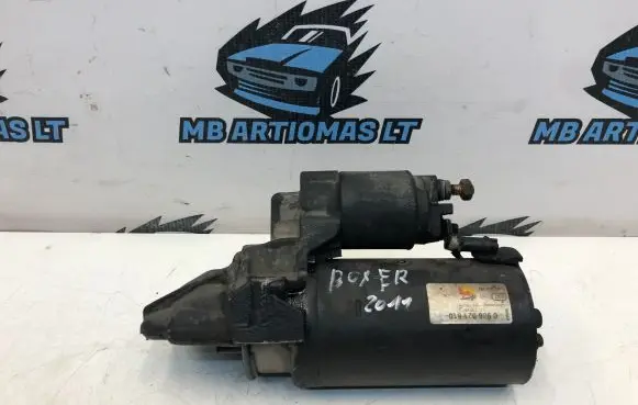 Peugeot Boxer Starter motor 0986021810