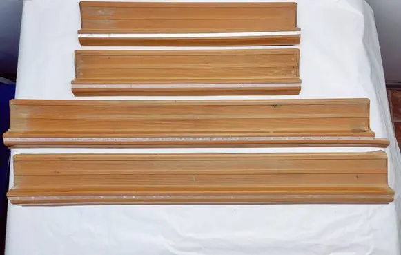 Mercedes-Benz S W116 sill trim set (inner) 
