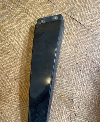 Volkswagen Polo V 6R Front door window/glass frame 6R4853289