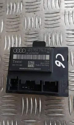 Audi A6 S6 C6 4F Door central lock control unit/module 4f0959794e