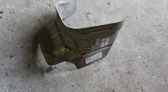 Opel Vivaro Exhaust heat shield 