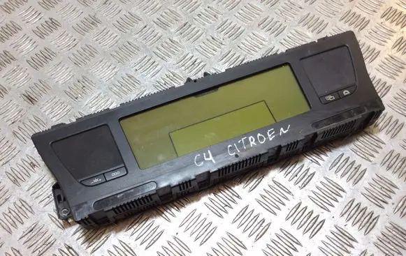 Citroen C4 I Picasso Speedometer (instrument cluster) 9666217280