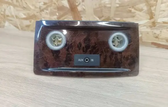 BMW 5 E60 E61 Cigarette lighter trim rear 6951150
