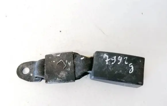 Middle seatbelt buckle (rear)