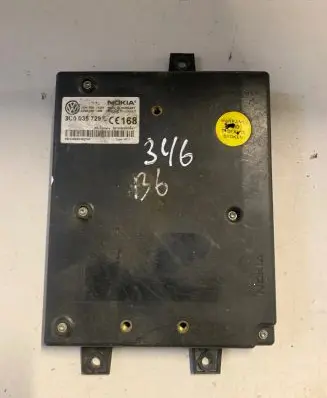 Volkswagen PASSAT B6 Phone control unit/module 3C0035729e 001008E8BFB4 0523499