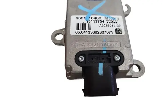 Citroen C6 ESP acceleration yaw rate sensor 9661616480 A2C53081139