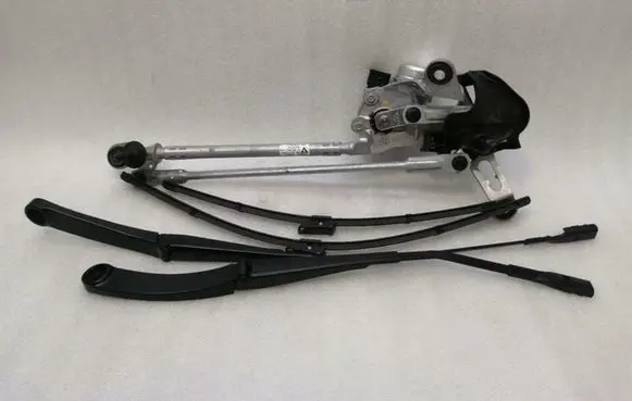 Porsche Taycan 9J1 Front wiper linkage and motor 9J1955024C 9J1955120C