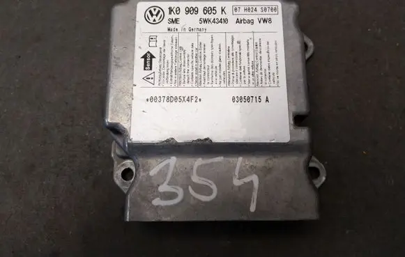 Volkswagen Jetta V Airbag control unit/module 1K0909605K