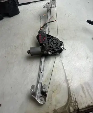 Opel Zafira A Rear door window regulator with motor 23442