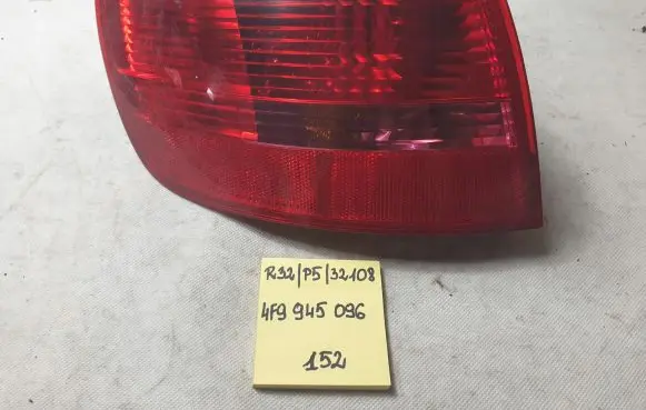 Audi A6 S6 C6 4F Rear/tail lights 4F9945095