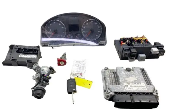 Volkswagen Golf Plus Engine ECU kit and lock set 1K0920954A 3C0937049AH 03C906056EQ