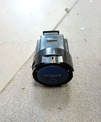 Engine start stop button switch