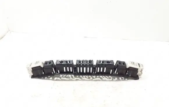 Front bumper foam support bar