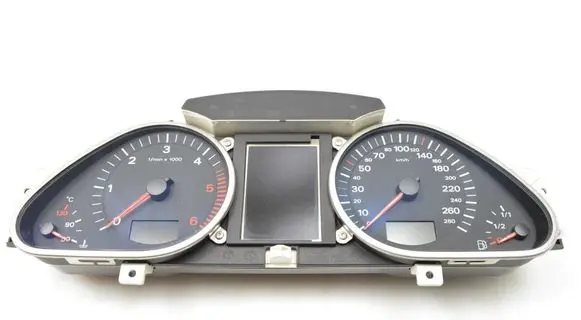 Audi A6 S6 C6 4F Speedometer (instrument cluster) 5550007301