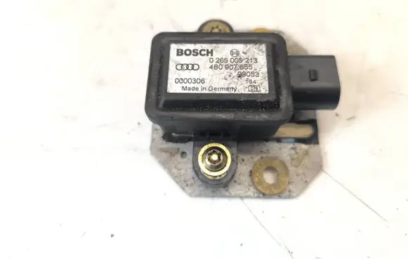 Audi A6 S6 C5 4B ESP acceleration yaw rate sensor 4B0907655 0265005213