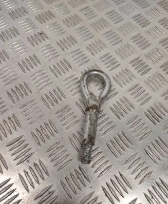 Towing hook eye
