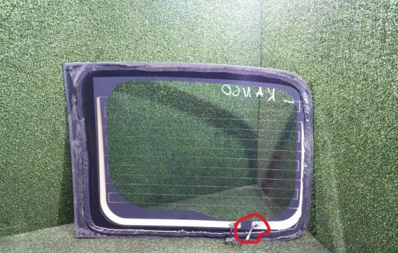 Renault Kangoo II Loading door trunk window/glass 43R000469 E943R000469