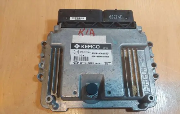 KIA Picanto Engine control unit/module ECU 39115-04205 9001160027KD 67R010069