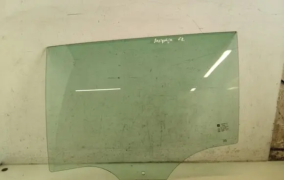 Opel Insignia A Rear door window glass 43R000055