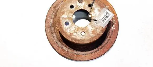 Nissan Qashqai Rear brake disc NEVENTILIUOJAMAS