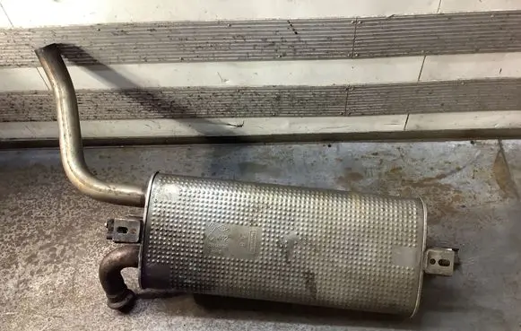 Renault Laguna III Muffler/silencer 203000013R