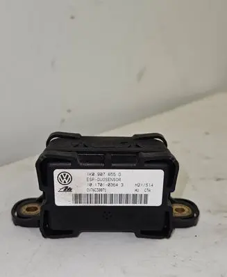 Skoda Octavia Mk2 (1Z) ESP acceleration yaw rate sensor 1K0907655D 10170103643