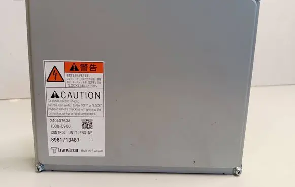 Isuzu D-Max Engine control unit/module 8981713487 24040763A 1038D900