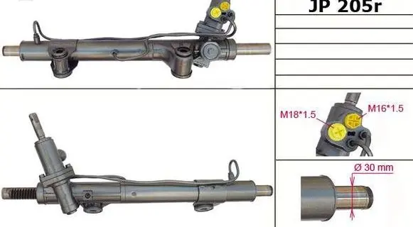 Jeep Cherokee III KJ Steering rack P52128517AA 52109984AH P52109984AH