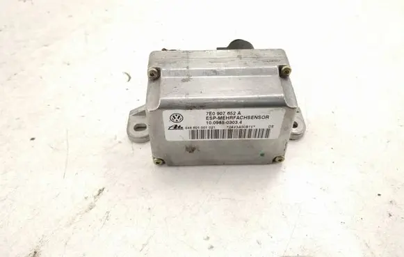Porsche Cayenne (9PA) ESP acceleration yaw rate sensor 7E0907652A 10098503034