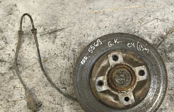 Citroen C4 II Rear brake disc