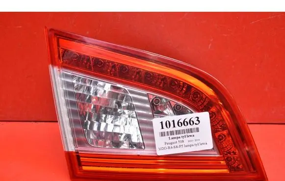 Peugeot 508 RXH Rear/tail lights 9686780580