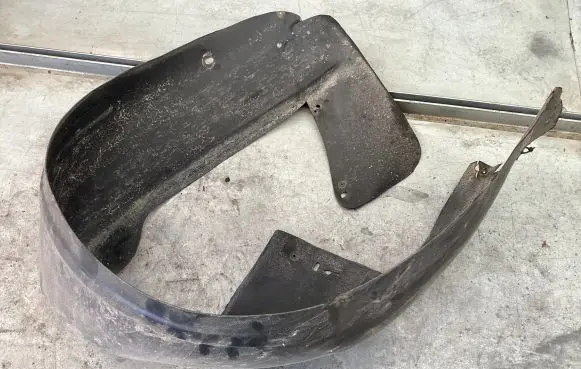 Peugeot 607 Front wheel arch liner splash guards