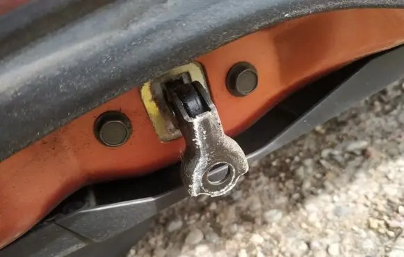 Nissan Murano Z50 Front door check strap stopper 
