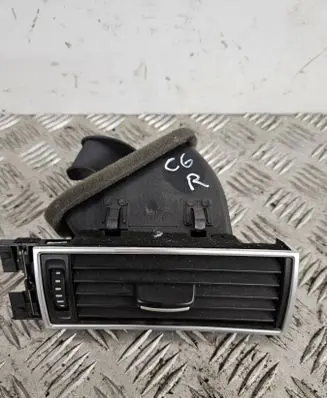 Audi A6 S6 C6 4F Dashboard side air vent grill/cover trim 4F1820902D