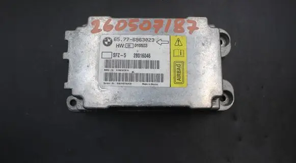 BMW 5 E60 E61 Airbag control unit/module 6963023 28016046