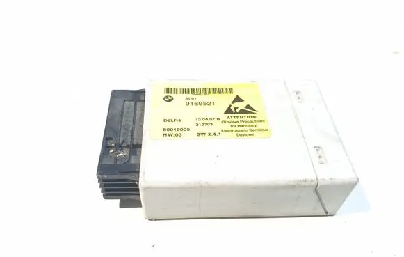 BMW 5 E60 E61 Central console control unit 9169521