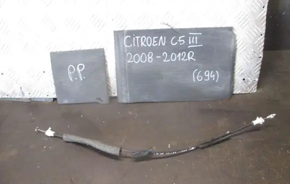 Citroen C5 Loading door cable line 