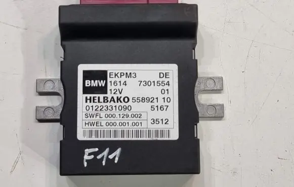 BMW 5 F10 F11 Fuel injection pump control unit/module 7301554 55892110 0122331090