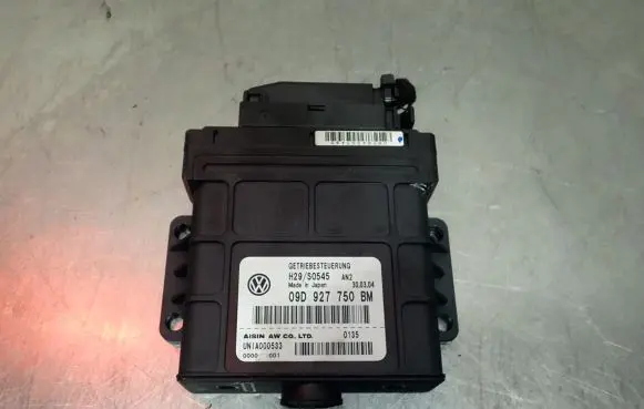 Volkswagen Touareg I Gearbox control unit/module 09D027750BM