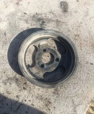 Opel Astra G Water pump pulley 007J