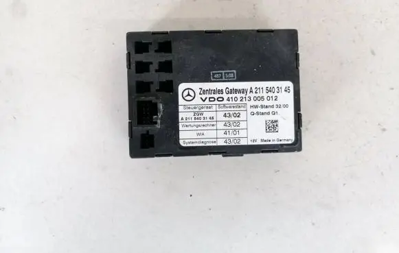 Mercedes-Benz E W211 Other control units/modules a2115403145 410213005012