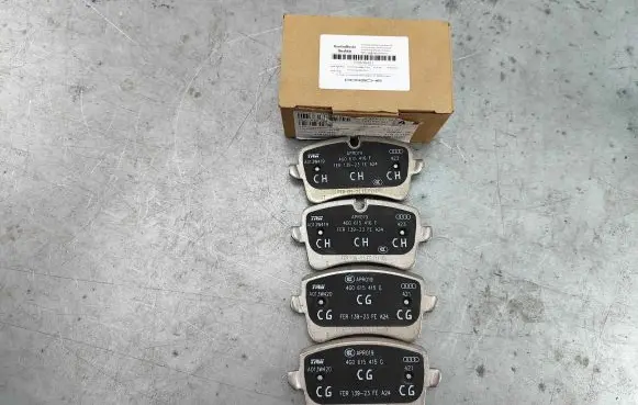 Porsche Macan (95B) Brake pads (rear) pab698451