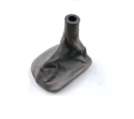 Gear lever shifter trim leather/knob