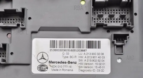 Mercedes-Benz E W213 SAM control unit A2139003208