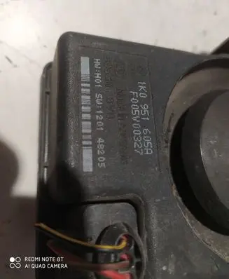 Audi A6 S6 C6 4F Alarm system siren 1K0951605A F005V00327