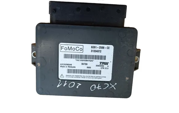 Volvo XC70 Hand brake control module 6G912598CE 31334872