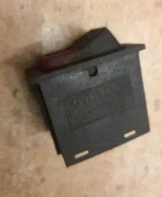 Volkswagen Transporter - Caravelle T3 Hazard light switch 8139D0T